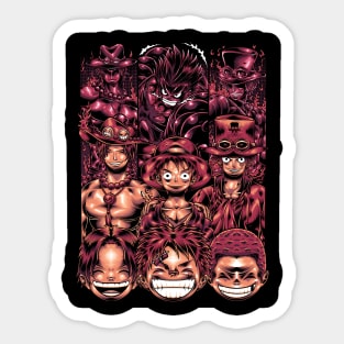 Three Brothers Sticker